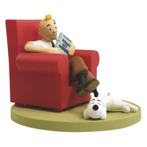 Scène Tintin at home