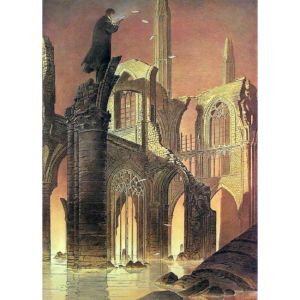 Affiche The last pages ; Schuiten ; 68x98