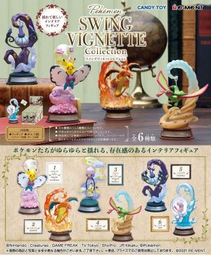 1 Figurine Pokemon Swing Vignette Collection