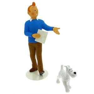 Figurine Tintin et Milou collection "Musée Imaginaire"