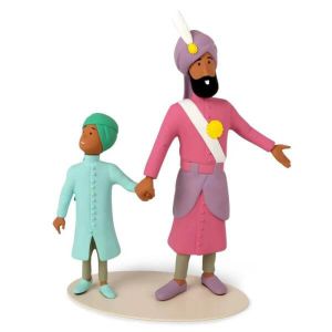Maharadjah et son fils - Le musée imaginaire de Tintin