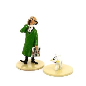 Figurine Tournesol Lit & Milou - Lisez Tintin