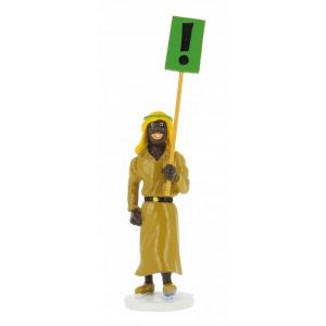Figurine Tintin - Abdul Carte de voeux 1972