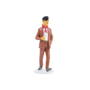 Figurine Tintin - Mateo - Carte de Voeux 1972 Figurine Tintin - Mateo - Carte de Voeux 1972