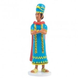 Figurine Tintin - Huascar - carte de voeux 1972