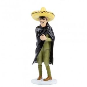 Figurine Tintin - Caporal Diaz - carte de voeux 1972 Figurine Tintin - Caporal Diaz - carte de voeux 1972