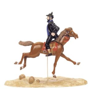 Figurine Tintin - Haddock Cheval