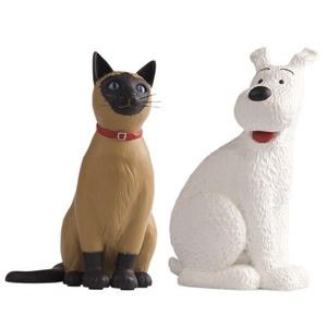 Tintin Images Mythiques : Milou & le Chat de Moulinsart