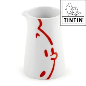 Crèmier en faïence Tintin