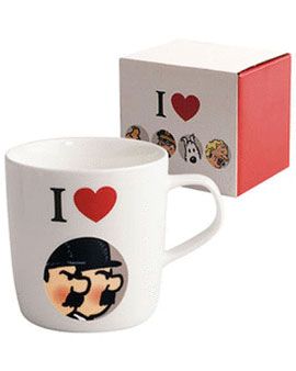 Tasse Tintin - I Love Dupont et Dupond