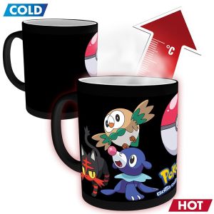 Mug Thermo-réactif Pokémon - Attrapez les tous
