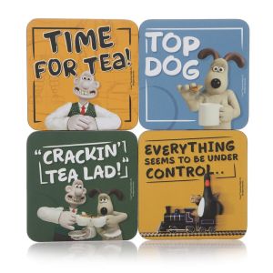Wallace & Gromit - Set de 4 sous-verre