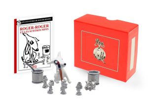 Figurine Roger-Roger peint les Schtroumpfs