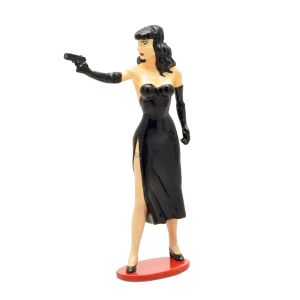 Figurine Pin Up au pistolet Figurine Pin Up au pistolet