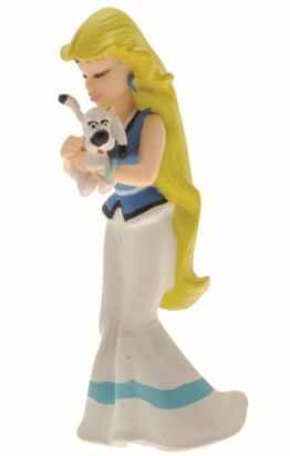 Figurine Falbala avec Idefix