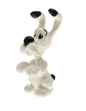 Figurine Idéfix faisant le beau