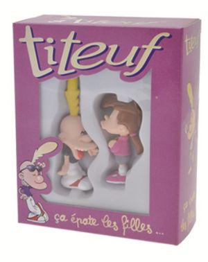 Coffret figurines Titeuf et Nadia