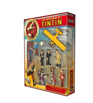 Coffret collector 10 figurines Tintin