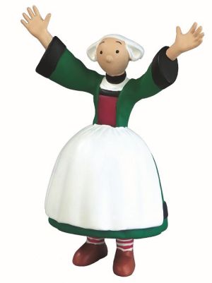 Figurine Bécassine bras en l'air