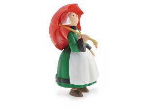 Figurine Bécassine et son parapluie