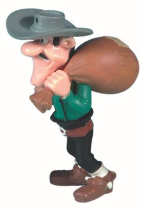 Figurine William Dalton sac postal
