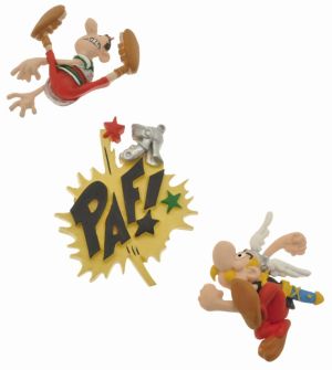 Magnet Set 3 mini magnets Astérix