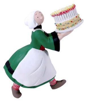 Magnet Bécassine et le gâteau d'anniversaire