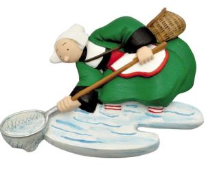 Magnet Bécassine la pêche à pied