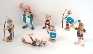 Astérix Bagarre 7 mini figurines
