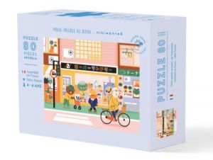 Puzzle Matin Paisible au Japon (80 pièces)