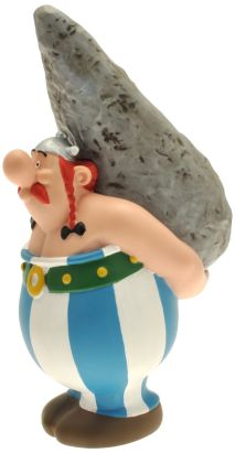 Tirelire Obélix et son menhir