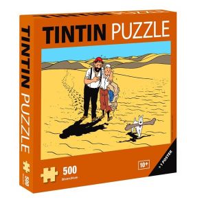 Puzzle Tintin - Au pays de la soif (500 pièces)