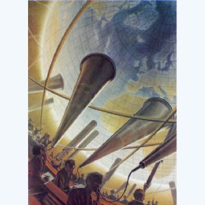 Affiche Sounds of Fury ; Schuiten ; 68x98