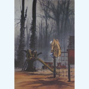 Affiche Dieu est-il mort ; Yslaire ; 68x98