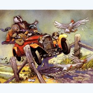 Affiche The Wind in the Willows ; Suydam ; 65x49,5