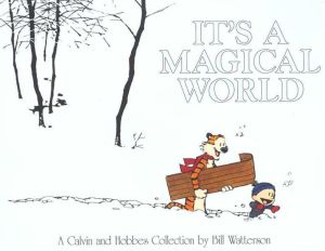 Calvin and Hobbes - it's a magic world