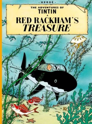 The adventures of Tintin tome 12 - red Rackham's treasure - tintin en anglais