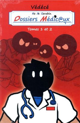 Vie de carabin - dossiers médicaux - étui tomes 1 et 2