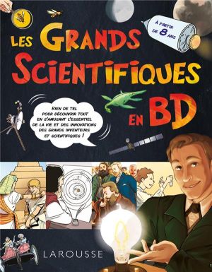 les grands scientifiques en BD