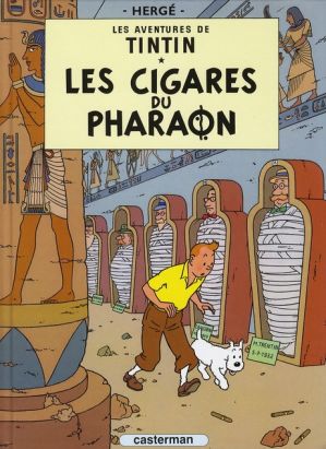 Tintin tome 4 - les cigares du pharaon (petit format)