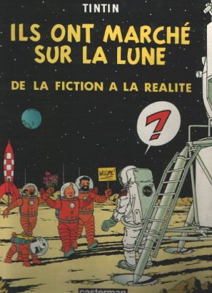 Les aventures de tintin tome 17 - ils ont marché sur la lune