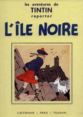 Tintin tome 7 - l'île noire (fac-similé N&B 1937-38)