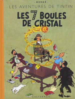 Tintin tome 13 - les sept boules de cristal (fac-similé couleurs 1948)