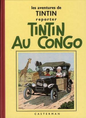 Tintin tome 2 - tintin au congo (fac-similé N&B 1930-31 - Petit format)