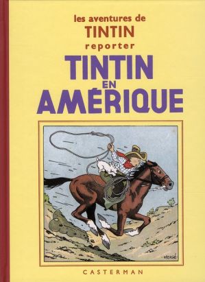 Tintin tome 3 - tintin en amérique (fac-similé N&B 1931-32 - Petit format)