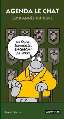 mini agenda le chat 2010