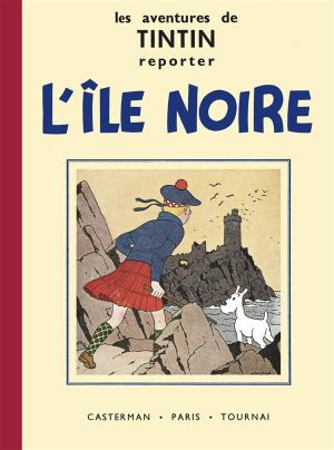Tintin tome 7 - l'île noire (fac-similé N&B 1937-38 - Petit format)