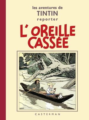 Tintin tome 6 - l'oreille cassée (fac-similé N&B 1935-37 - Petit format)