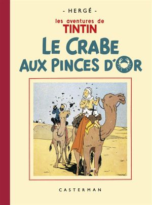 Tintin tome 9 - le crabe aux pinces d'or (fac-similé N&B 1941 - Petit format)