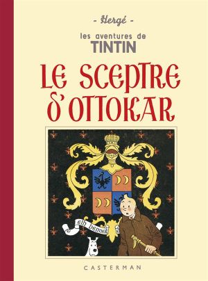 Tintin tome 8 - le sceptre d'ottokar (fac-similé N&B 1938-39 - Petit format)